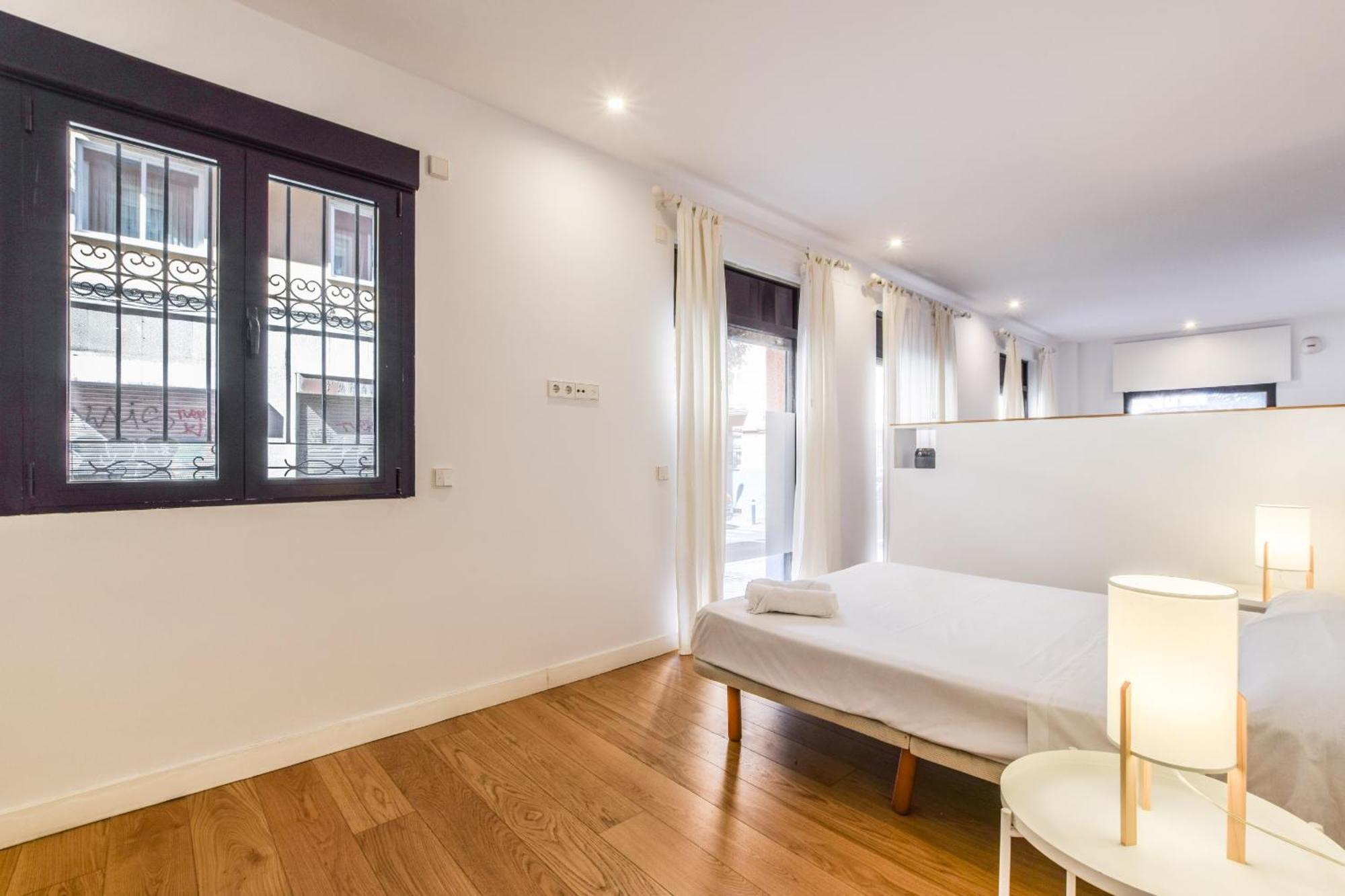Ferienwohnung Loft Exclusivo Reformado De Diseno Alquiler Temporal Madrid Exterior foto