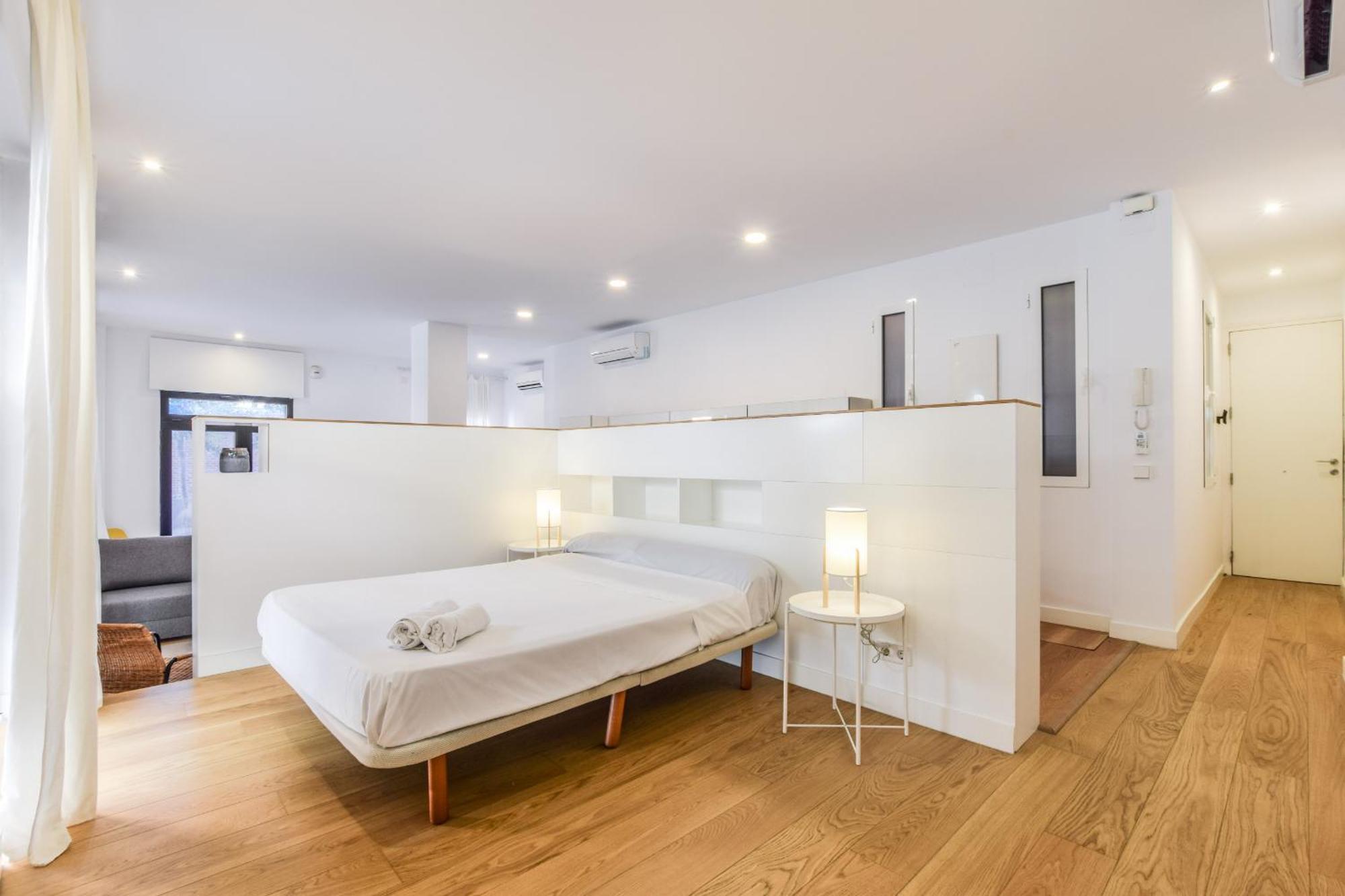 Ferienwohnung Loft Exclusivo Reformado De Diseno Alquiler Temporal Madrid Exterior foto
