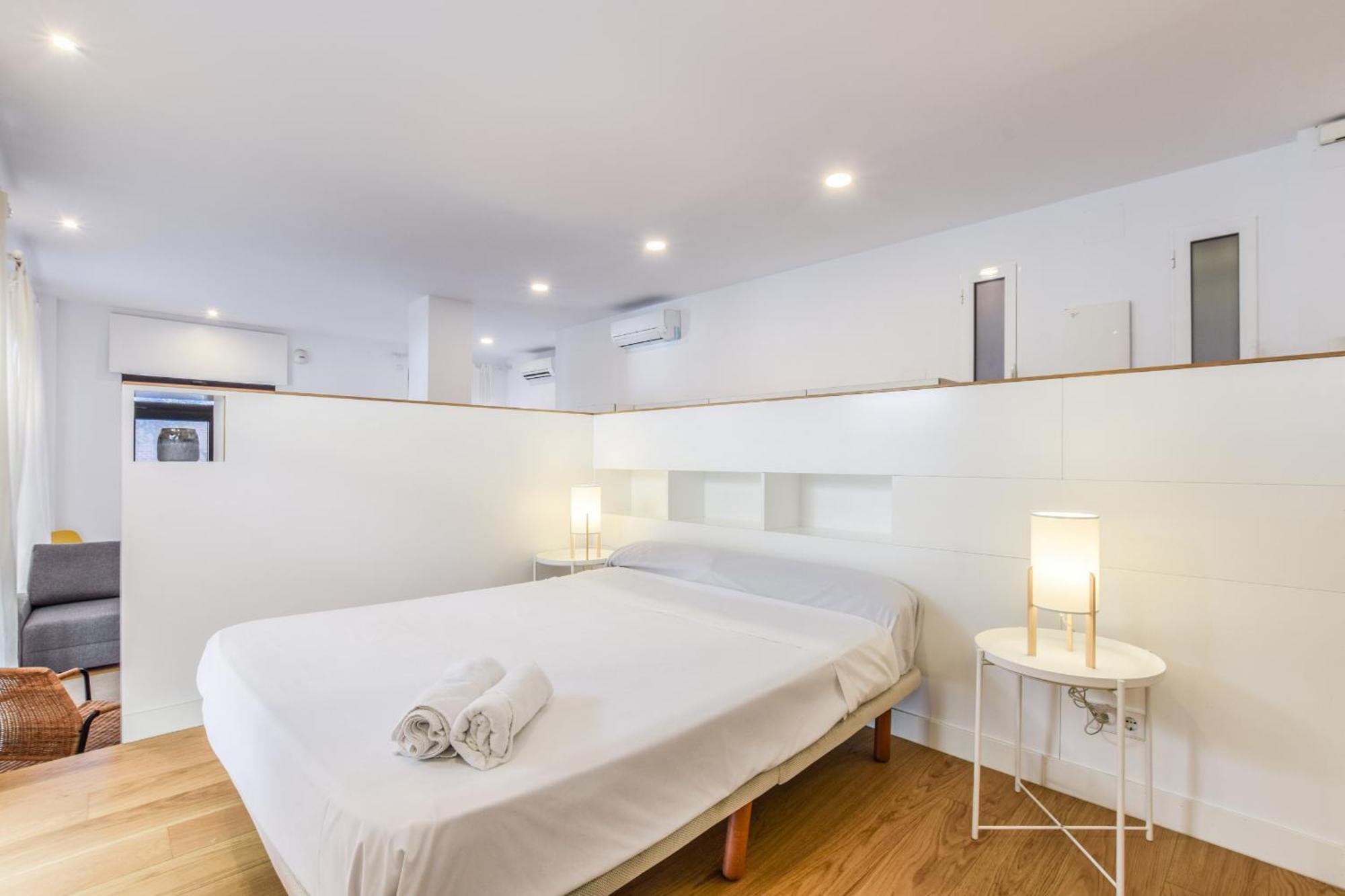 Ferienwohnung Loft Exclusivo Reformado De Diseno Alquiler Temporal Madrid Exterior foto